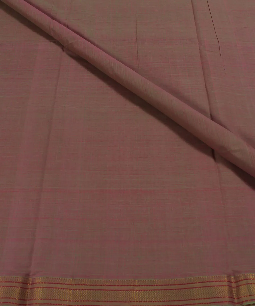 0.74m DoubleShade Handloom Mangalgiri Cotton Fabric