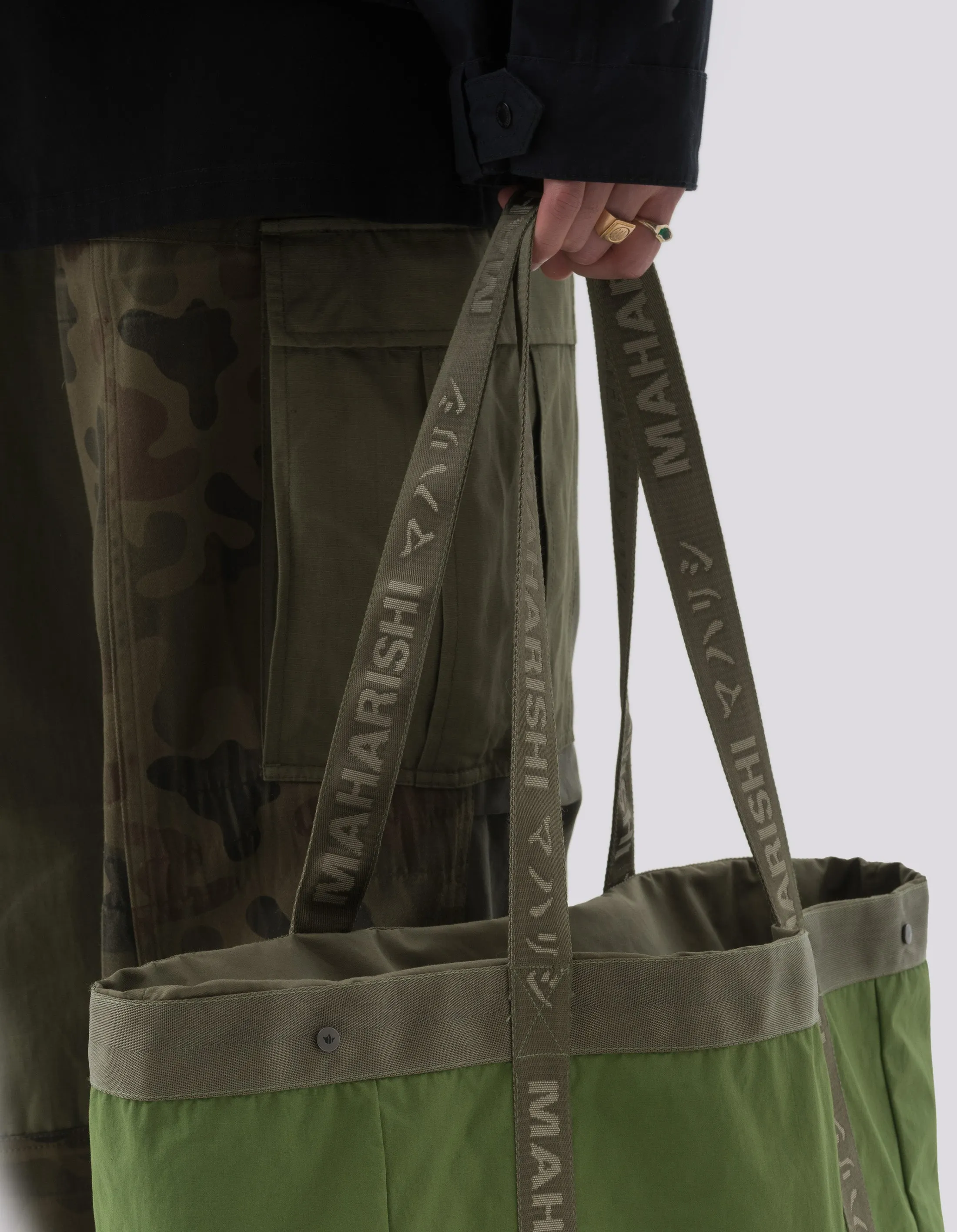 5046 WR Stand Utility Tote Bag Green Shoot