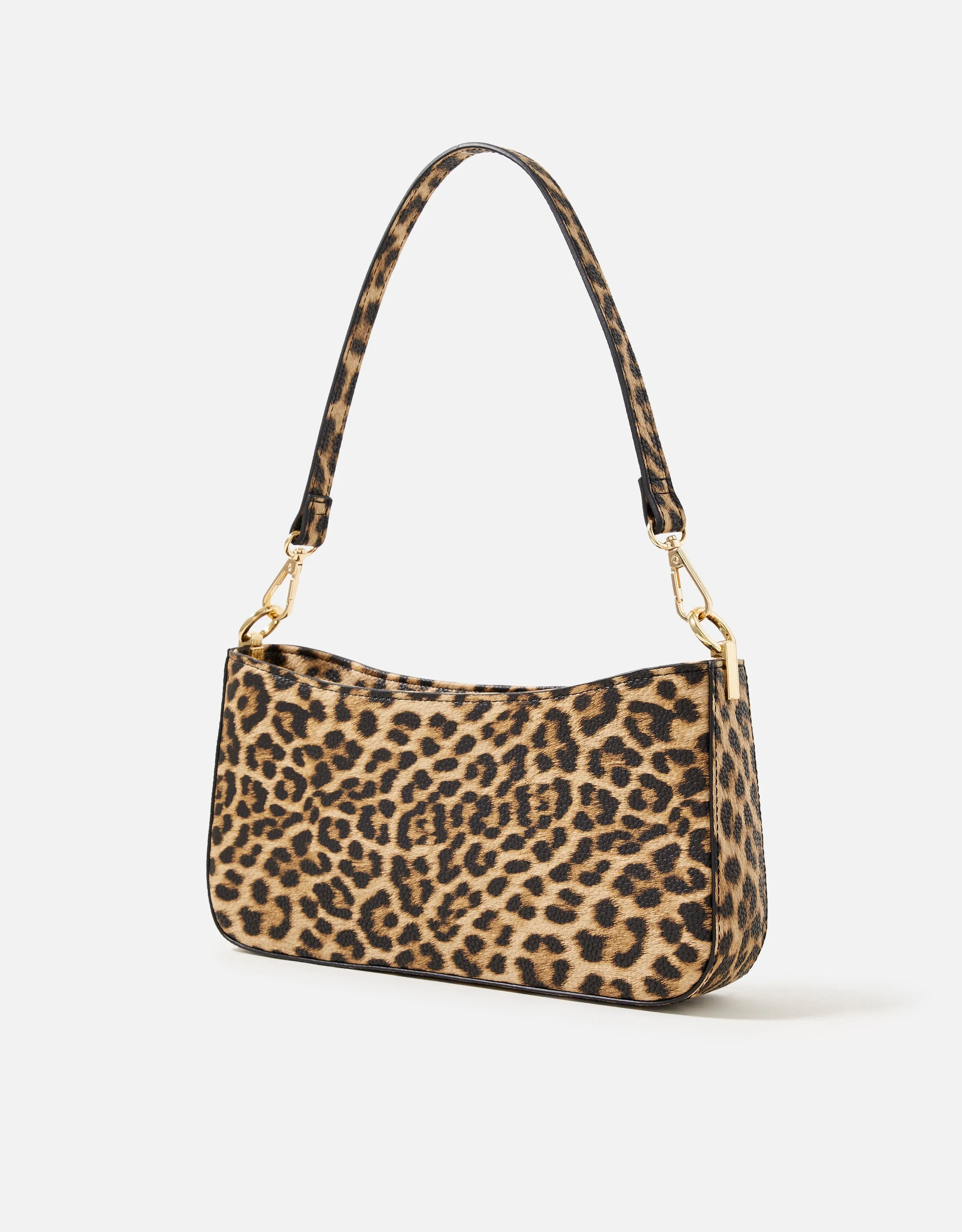 Accessorize London Women's Leopard Print Roxanne Shoulder Bag