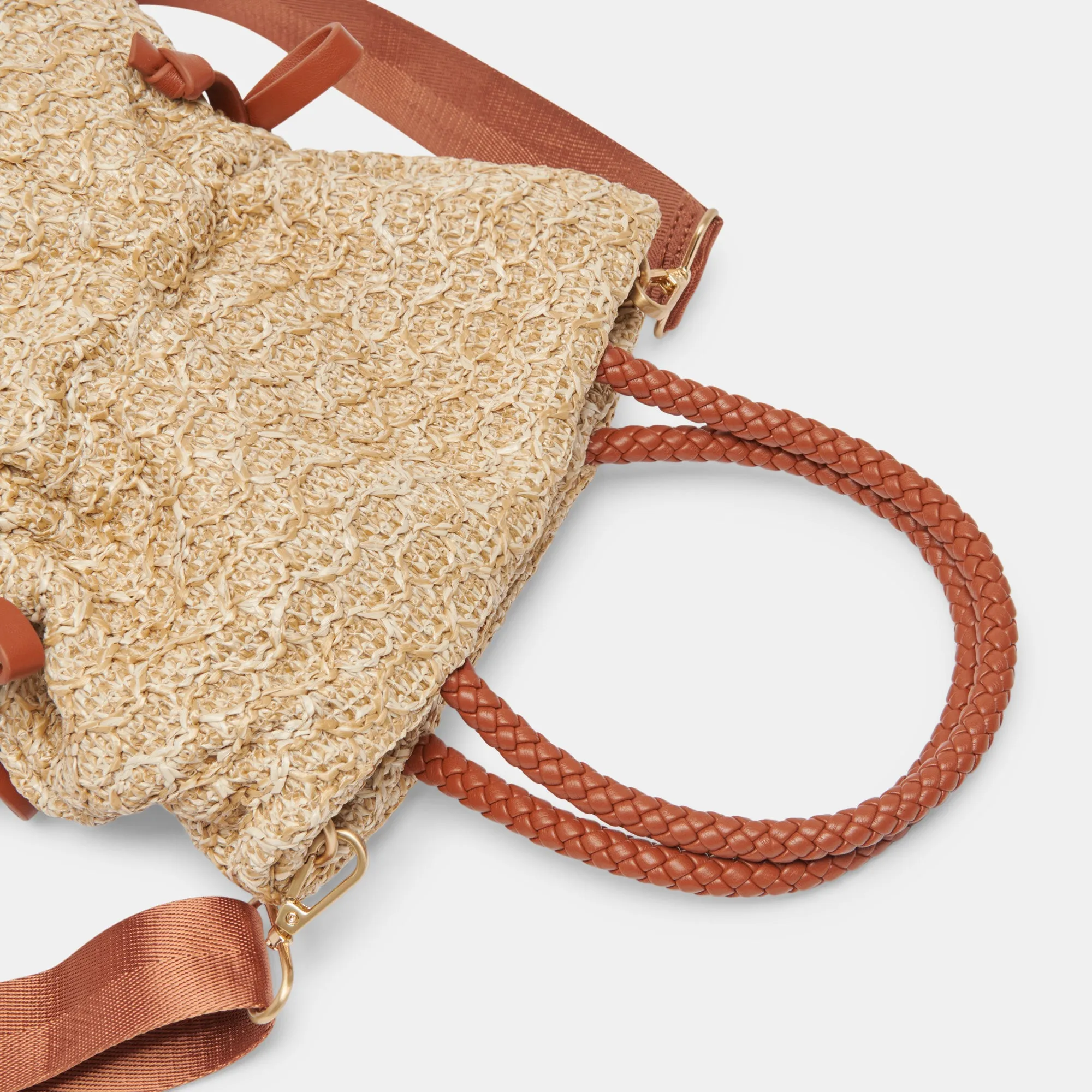 AGNES HANDBAG NATURAL RAFFIA