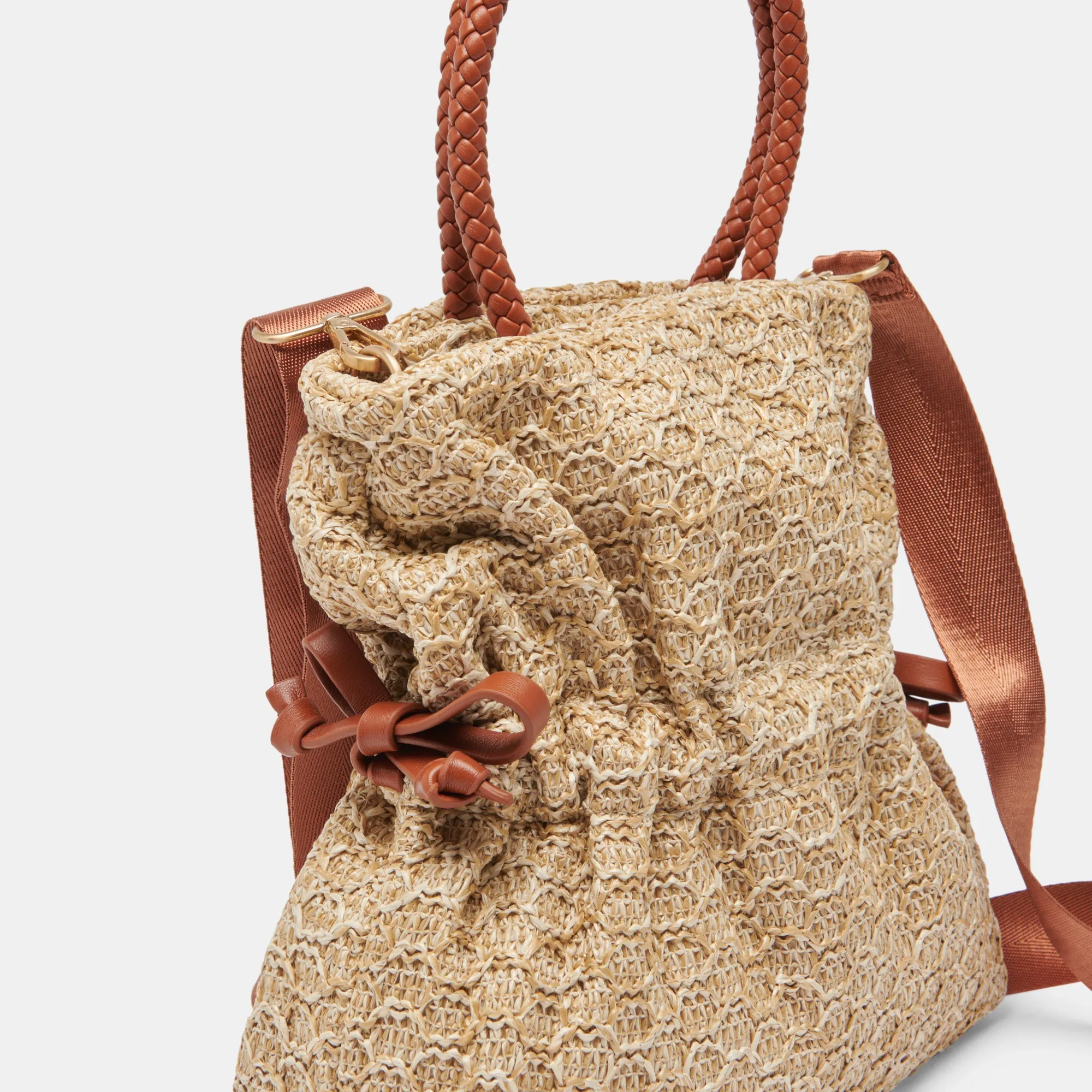 AGNES HANDBAG NATURAL RAFFIA