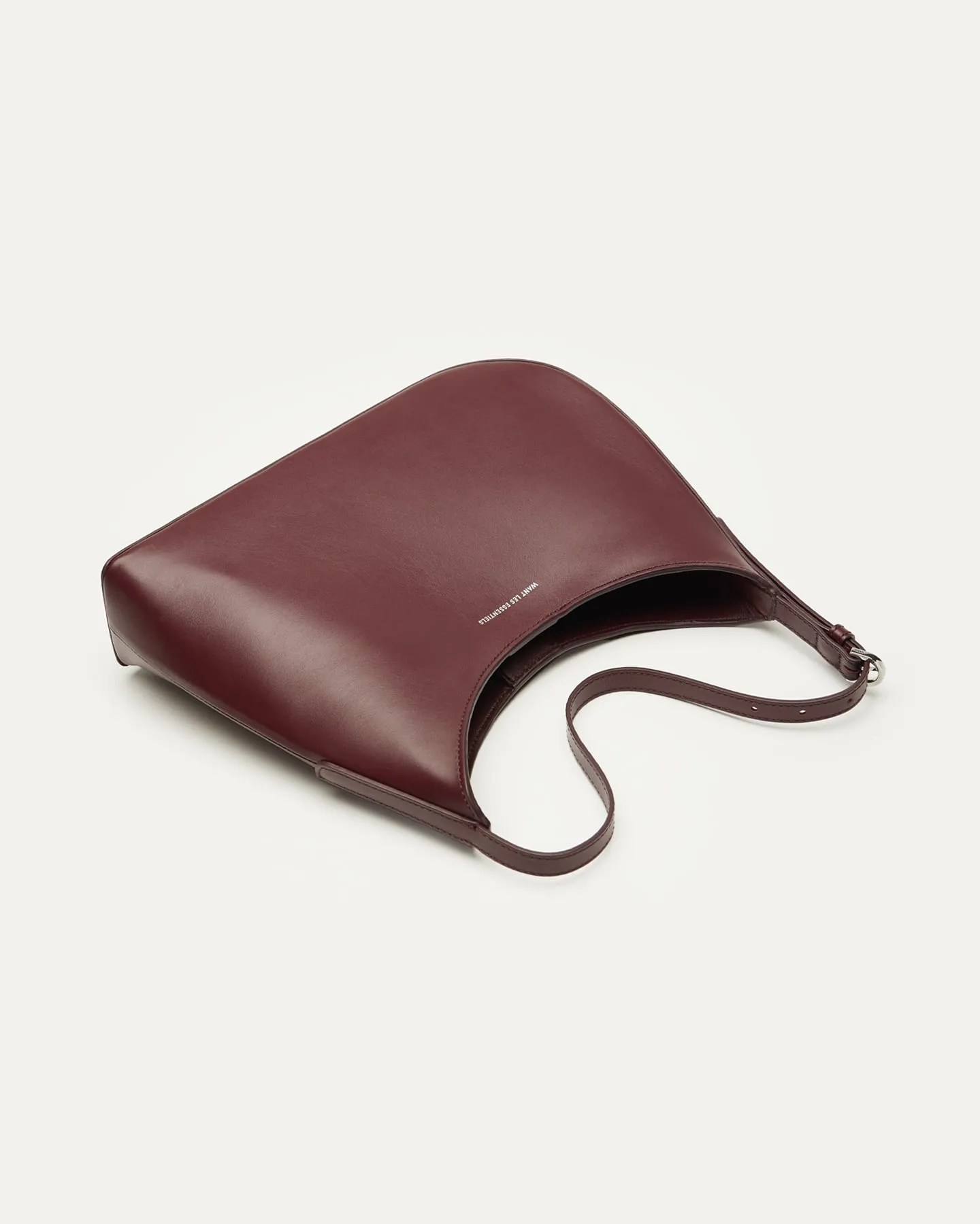 Arch Smooth Leather Shoulder Bag