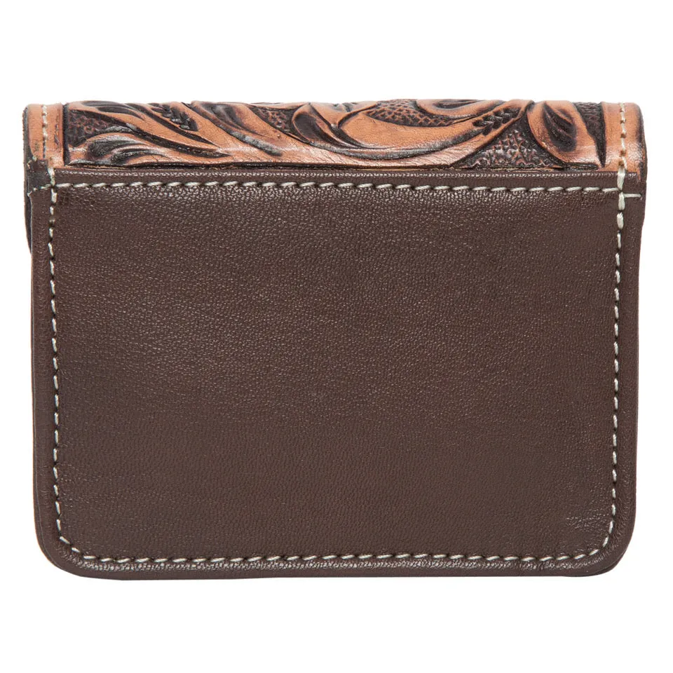 Chile Coin Purse - Brown/White