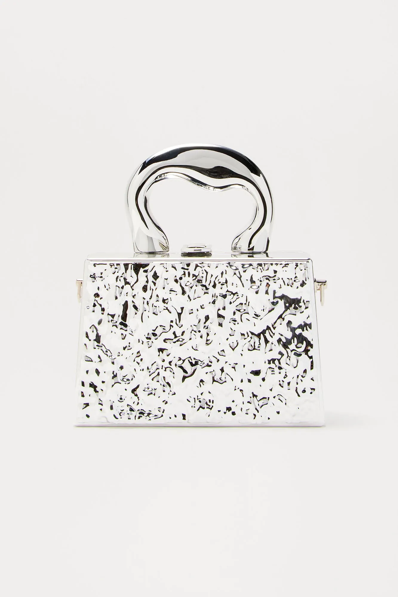 Electric Connection Handbag - Silver