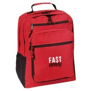 Fast Money - Red Backpack