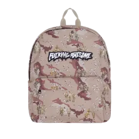 Fucking Awesome Skateboards Velcro Stamp Backpack - Camo