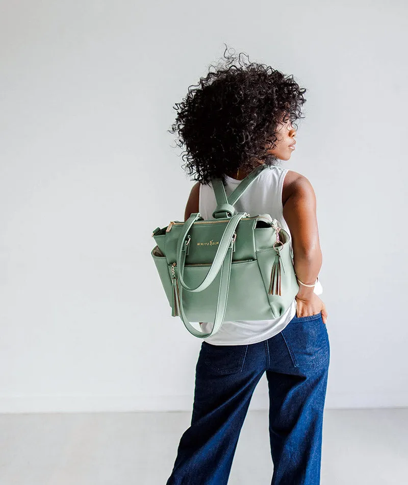 Gemini Mini Convertible Backpack - Seafoam