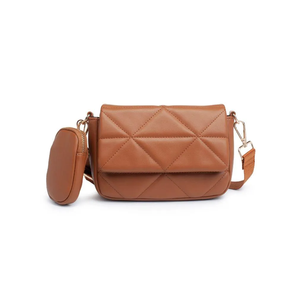 Gia Fashion Crossbody Bag in Tan