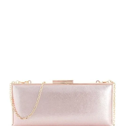 Gold Chic Hard Shell Purse