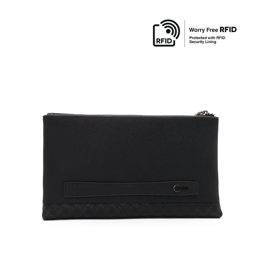 Hanry Clutch Men's Wallet - Black