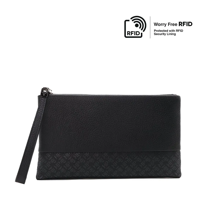 Hanry Clutch Men's Wallet - Black