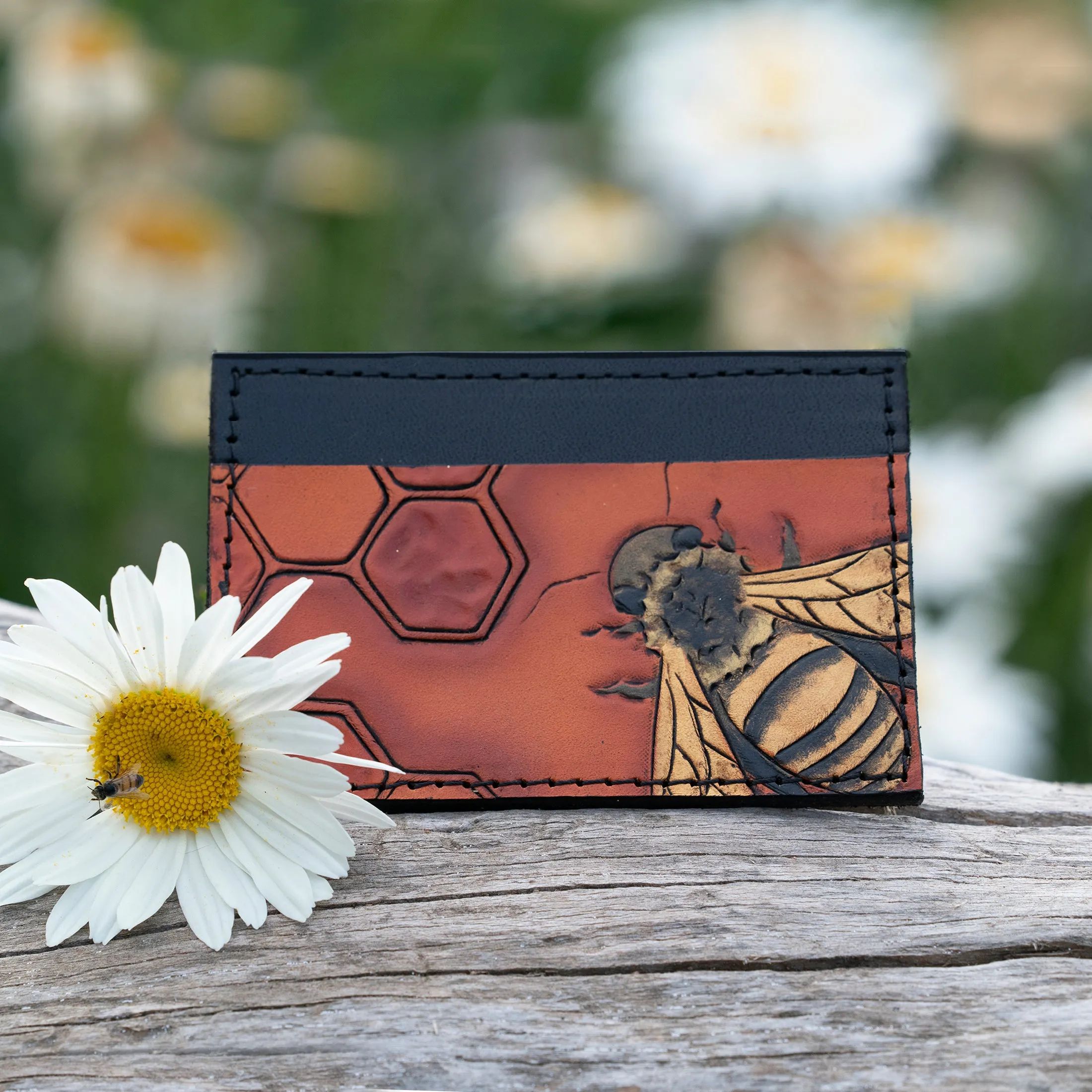 Honey Bee Card Holder