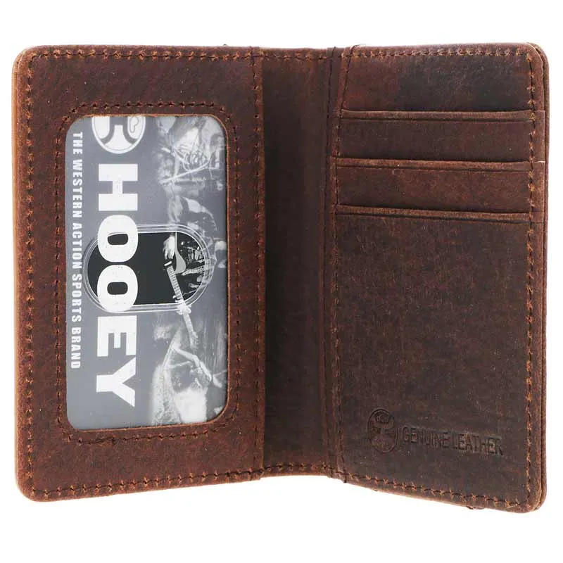 Hooey Men's Cash Turquoise Inlay Bifold Money Clip