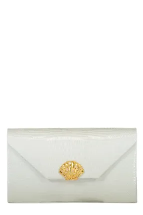 Isabel Box Clutch - White