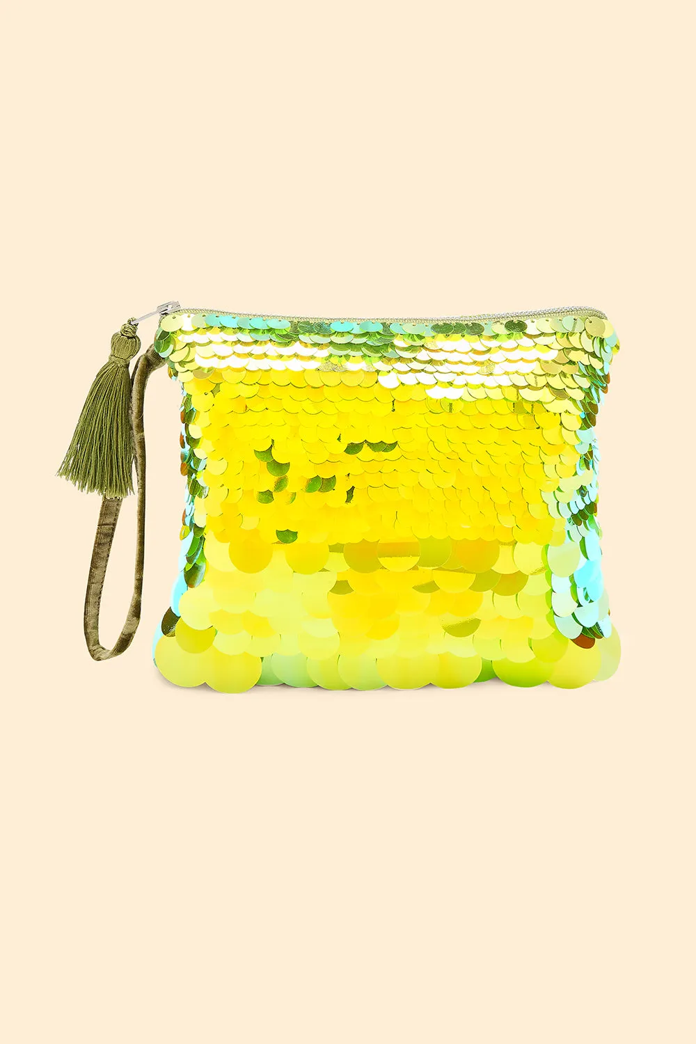 ISLA SEQUIN PURSE - MANTIS