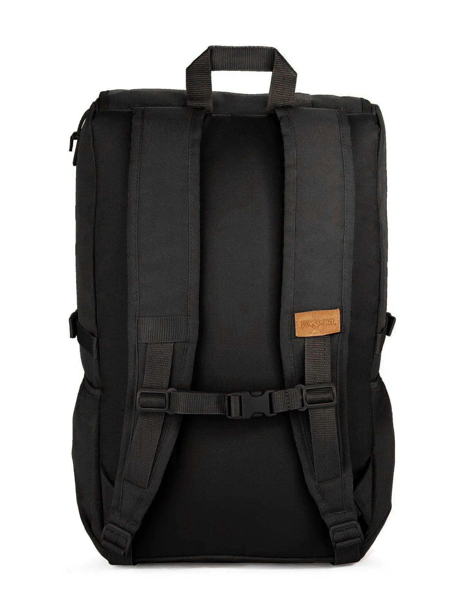 JANSPORT HATCHED BACKPACK - BLACK - CLEARANCE