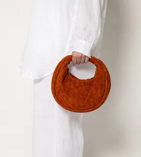 Jem Suede Mini Hobo | Dark Orange