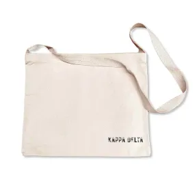 Kappa Delta Sorority Messenger Bag with Cross Body Strap