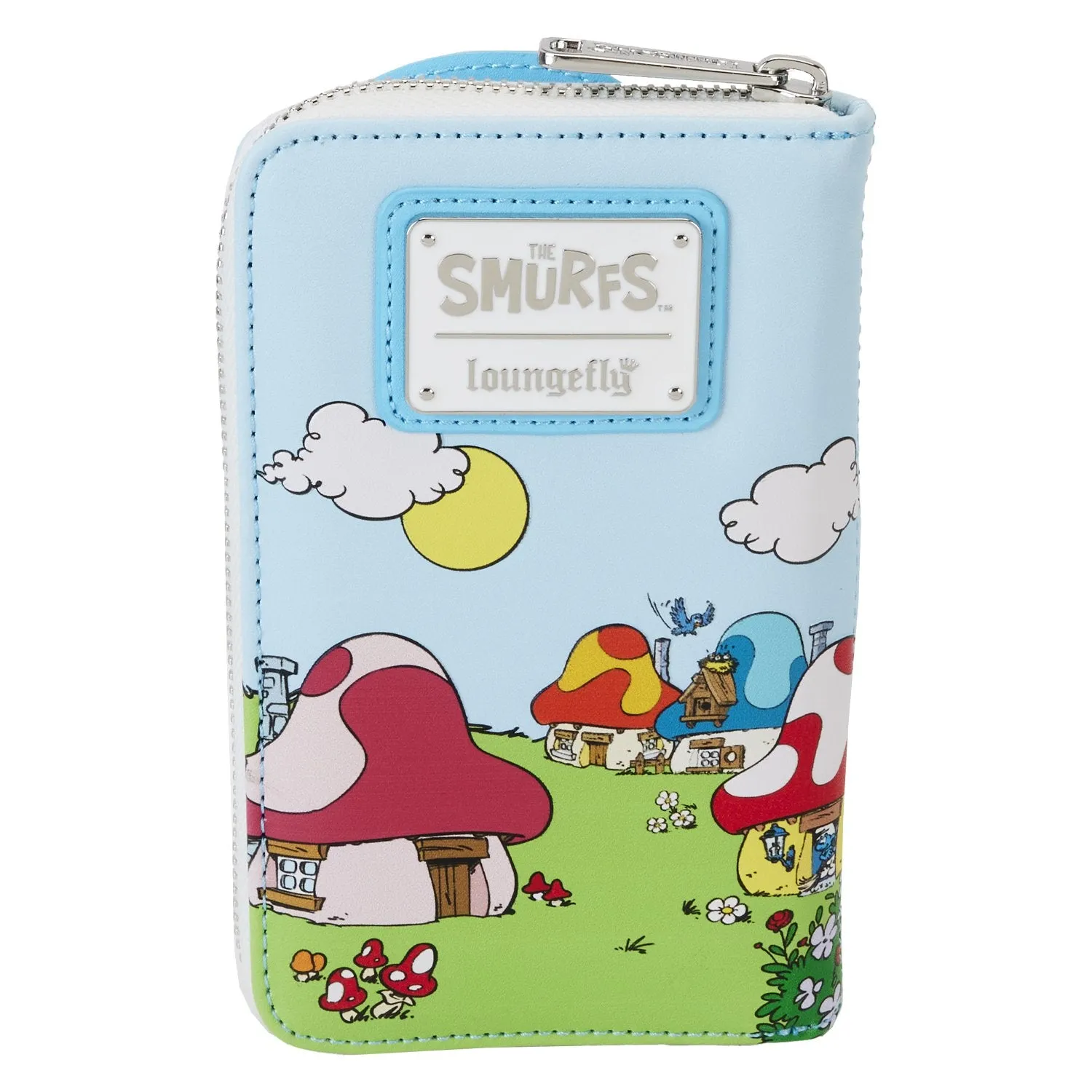 Loungefly LAFIG Smurfs Smurfette Cosplay Zip-Around Wallet