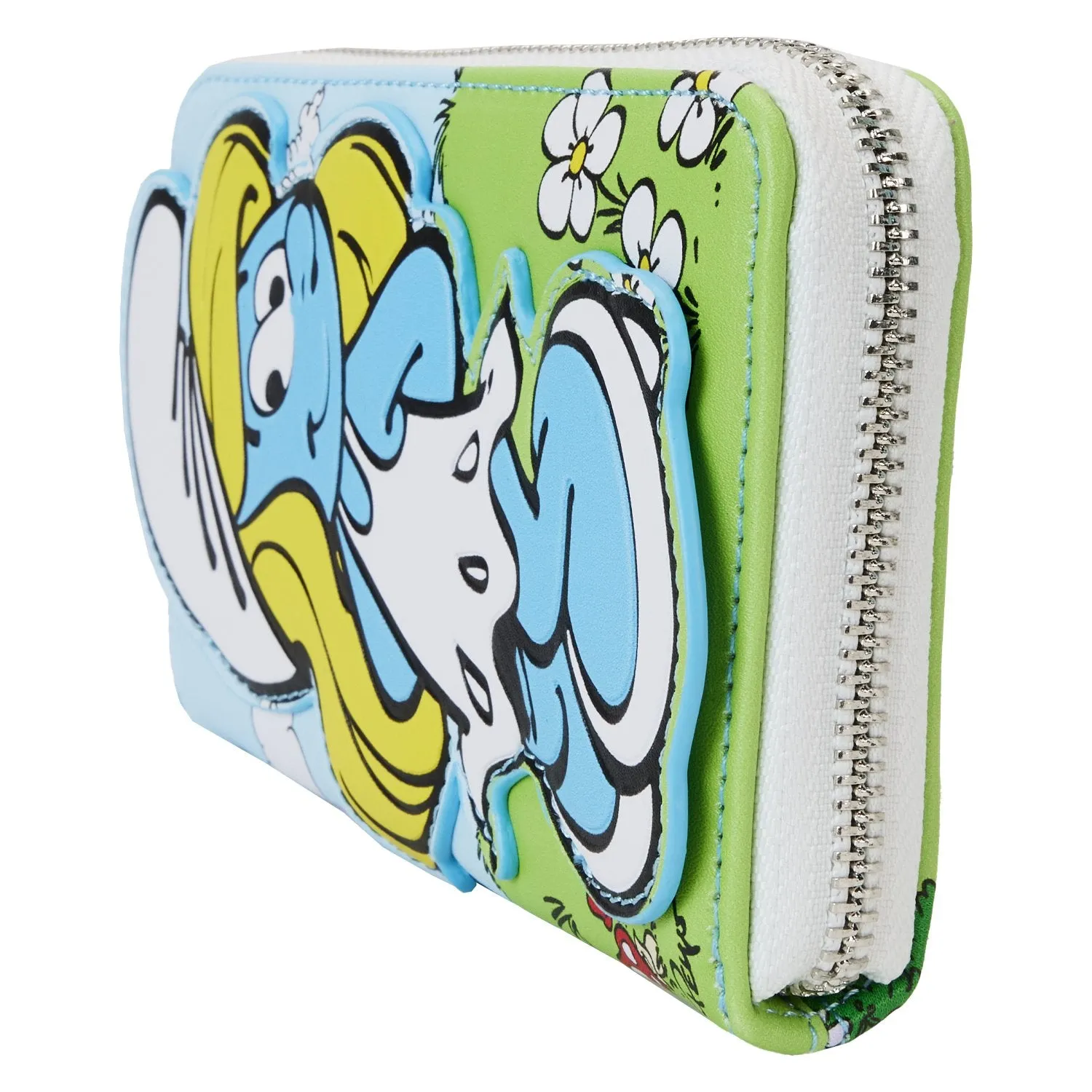 Loungefly LAFIG Smurfs Smurfette Cosplay Zip-Around Wallet