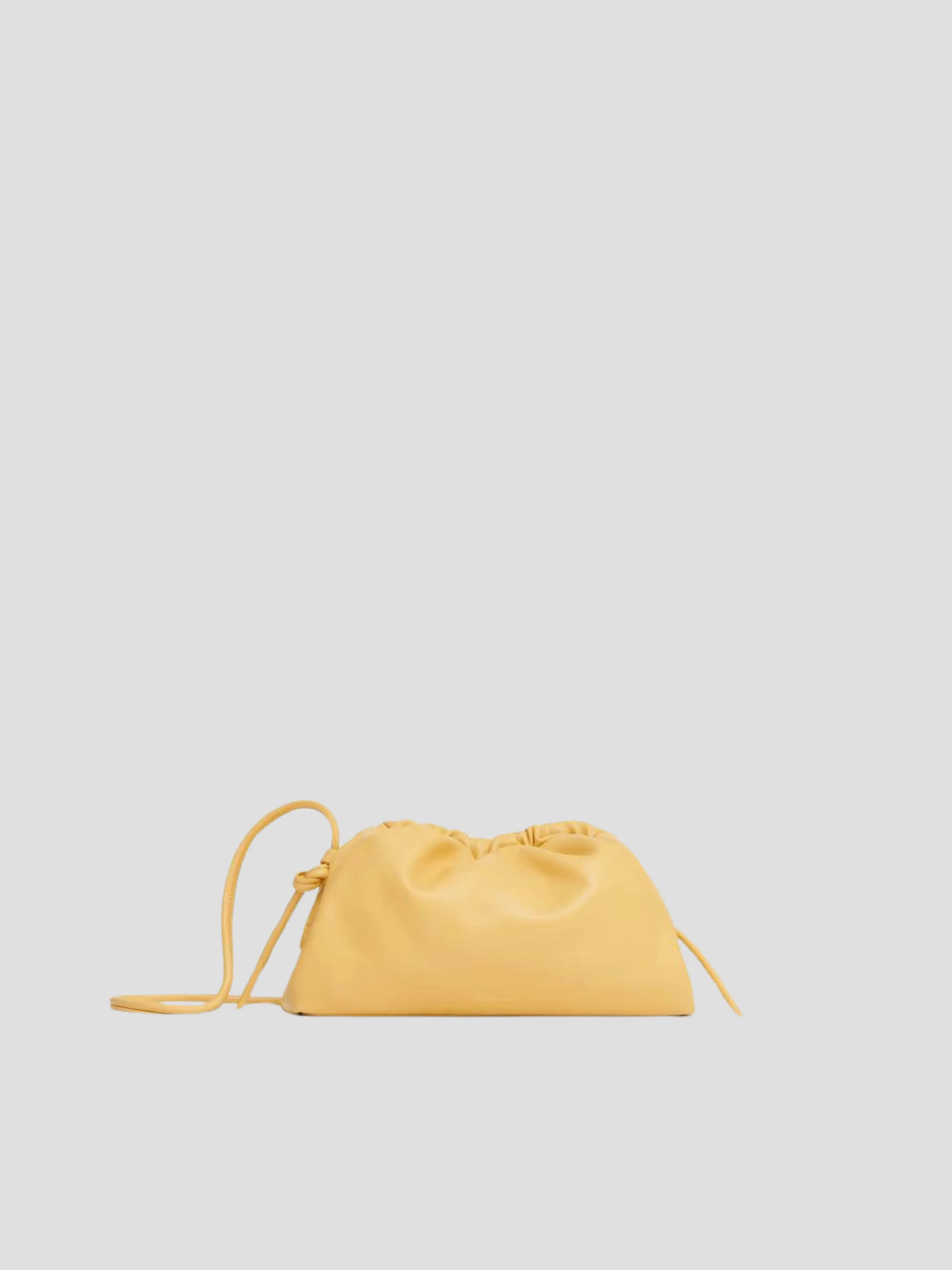 Mini Cloud Clutch in Yellow