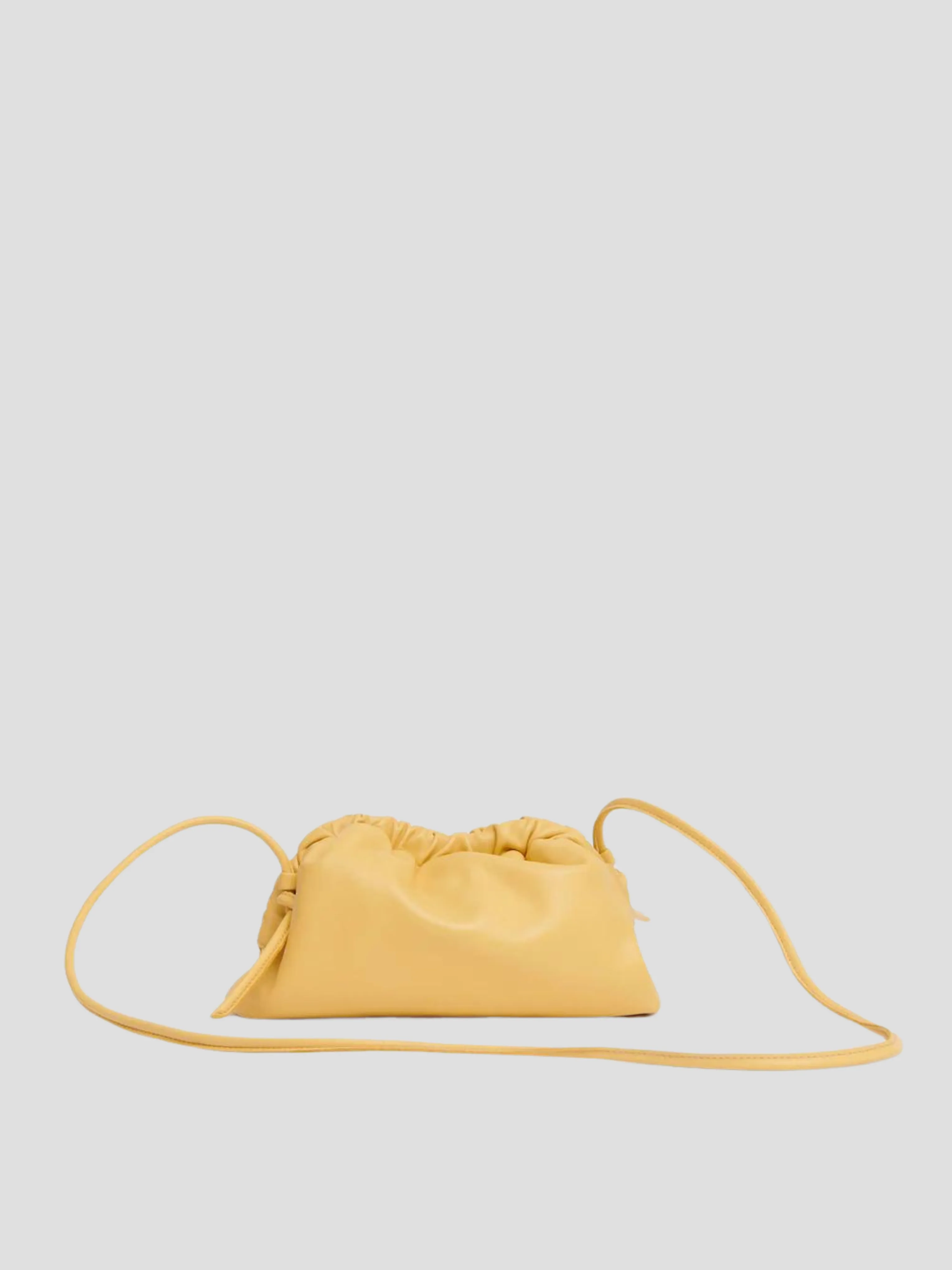 Mini Cloud Clutch in Yellow