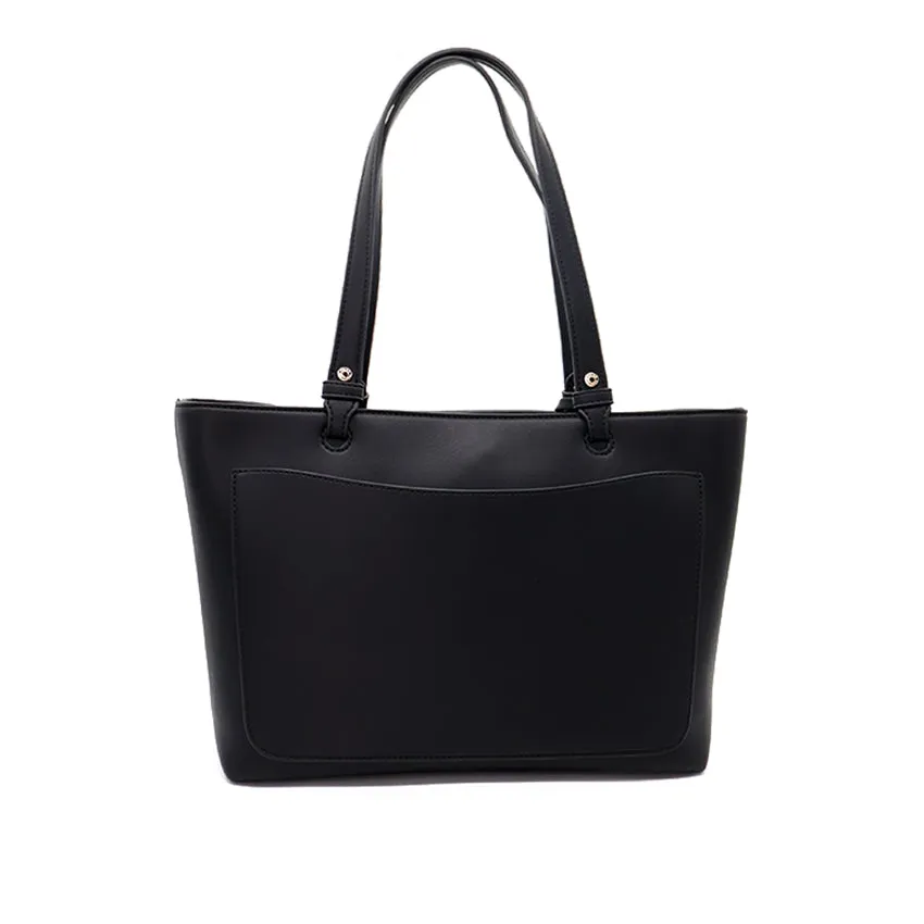 Mono Tote (L) Women's Bag - Black