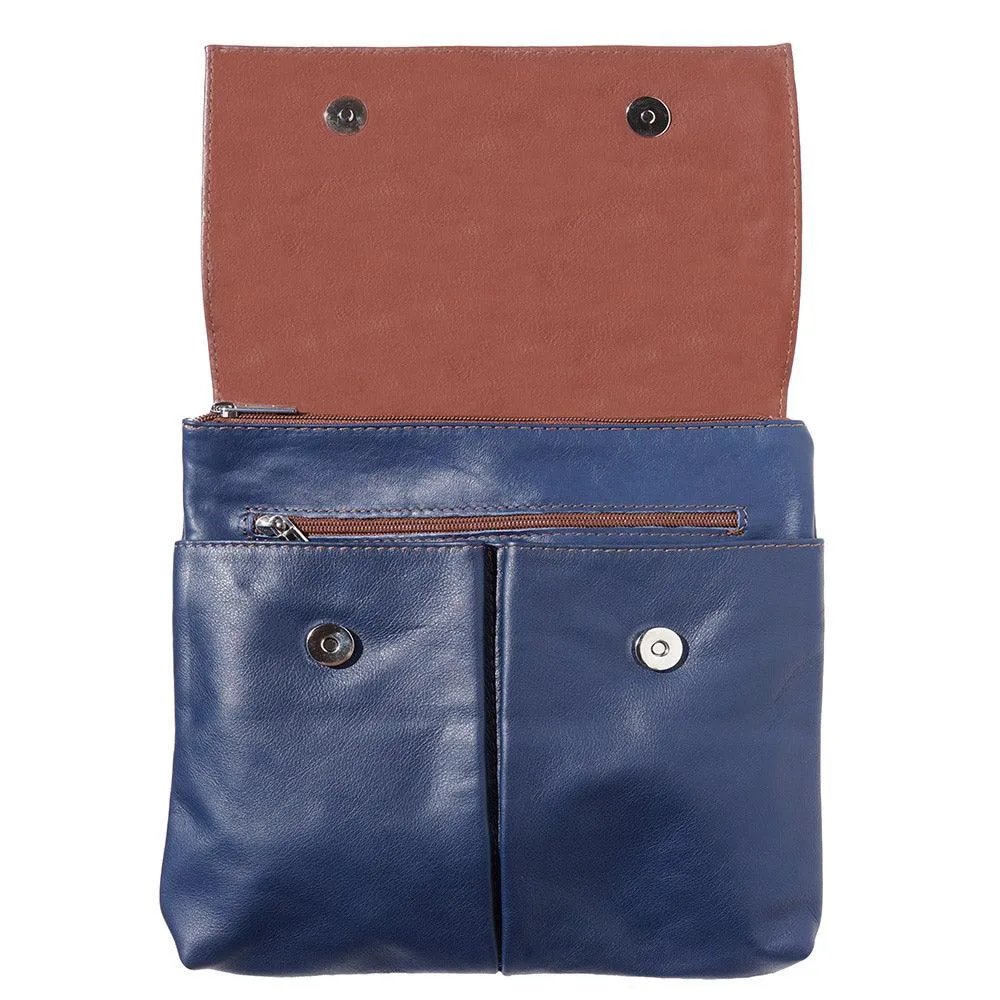 Oriana leather shoulder bag