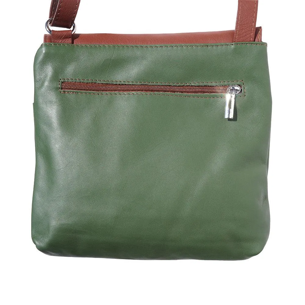 Oriana leather shoulder bag