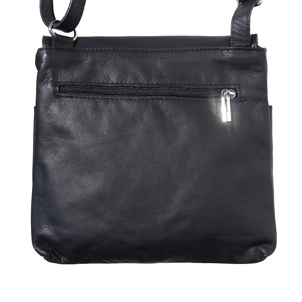 Oriana leather shoulder bag