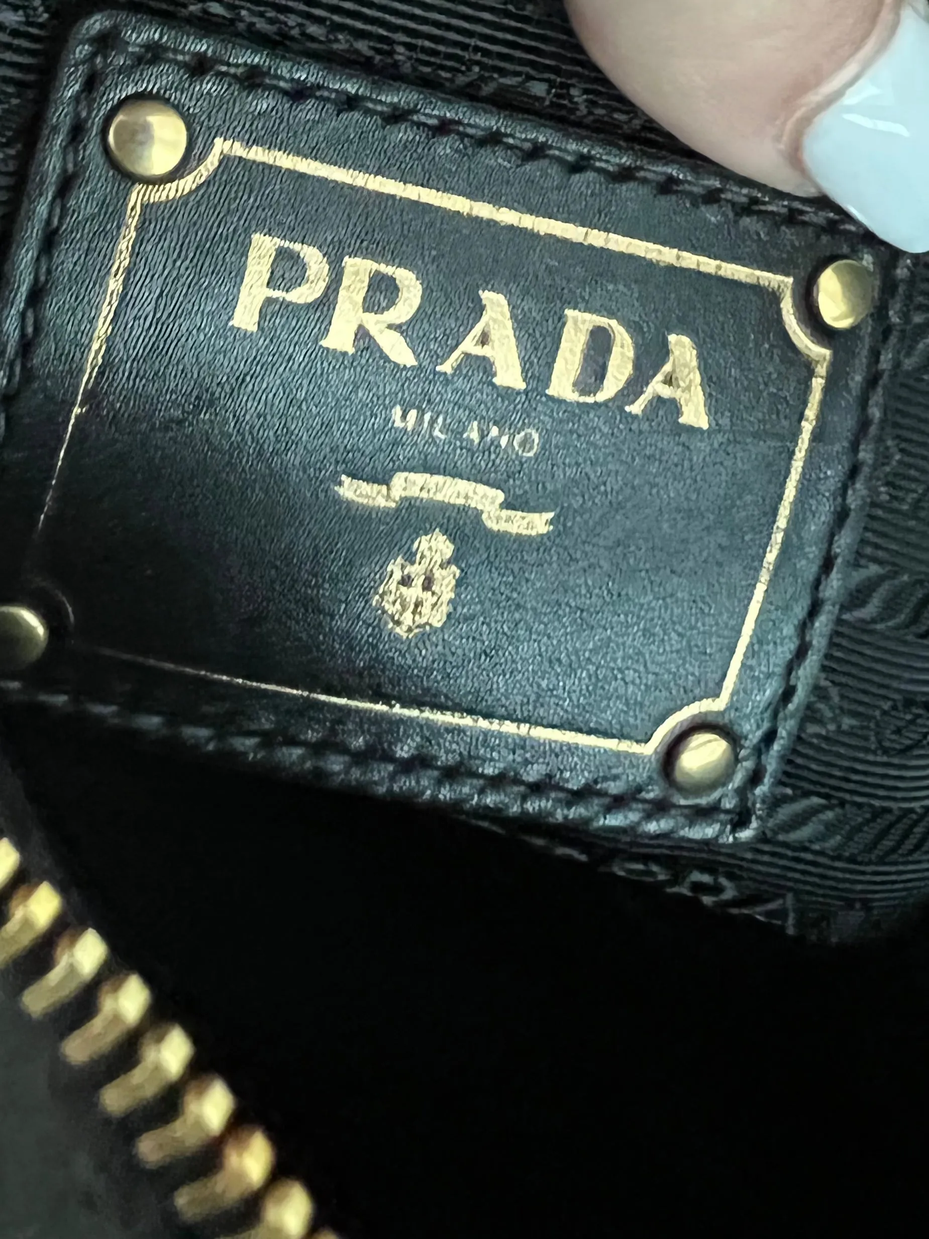 Prada Nappa Shoulder Bag