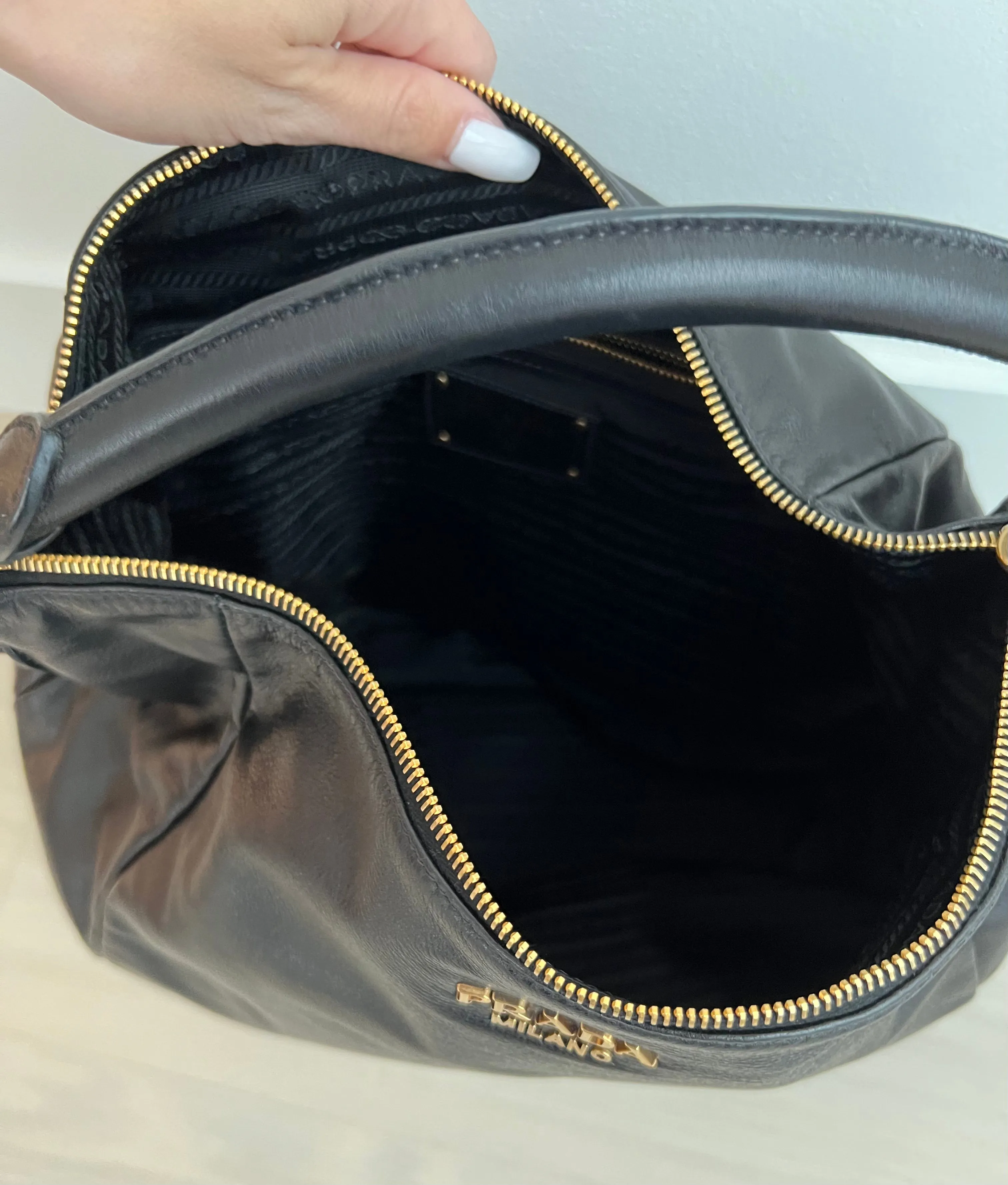 Prada Nappa Shoulder Bag