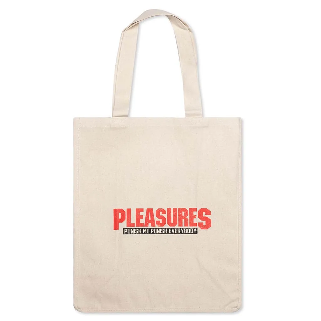 Punish Tote Bag - Natural