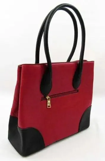 Red Shoulder Bag Set