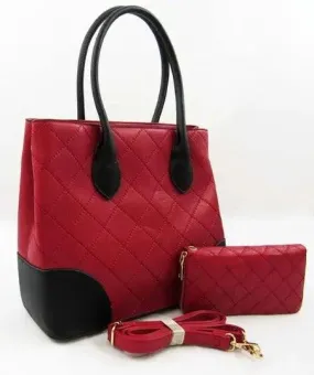 Red Shoulder Bag Set