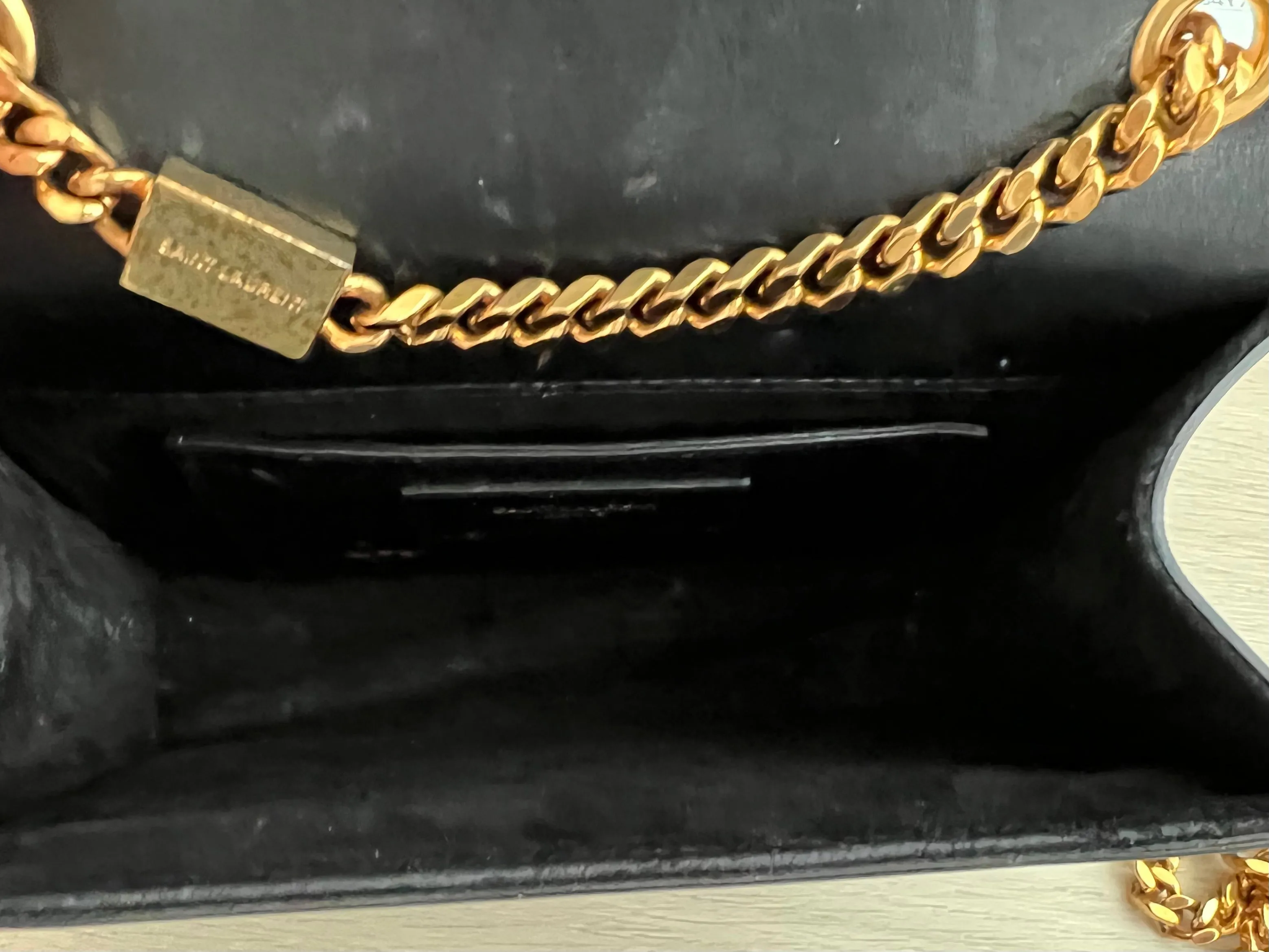 Saint Laurent Tassel Kate Clutch Bag