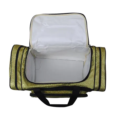 SALE! Gold Glitter NGIL Canvas Carry on 20 Duffle Bag