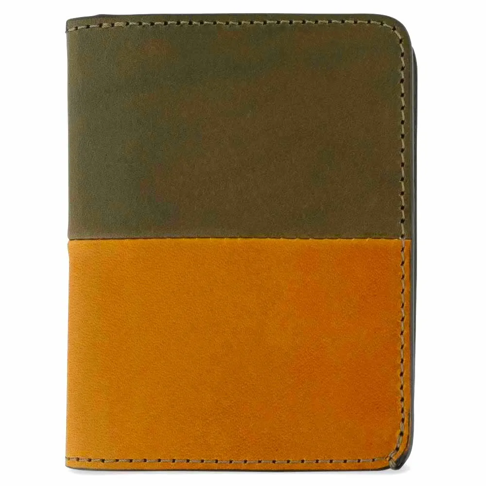 Slim Wallet - Mustard / Khaki