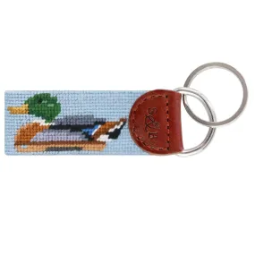 Smathers & Branson Duck Decoys Key Fob - Antique Blue