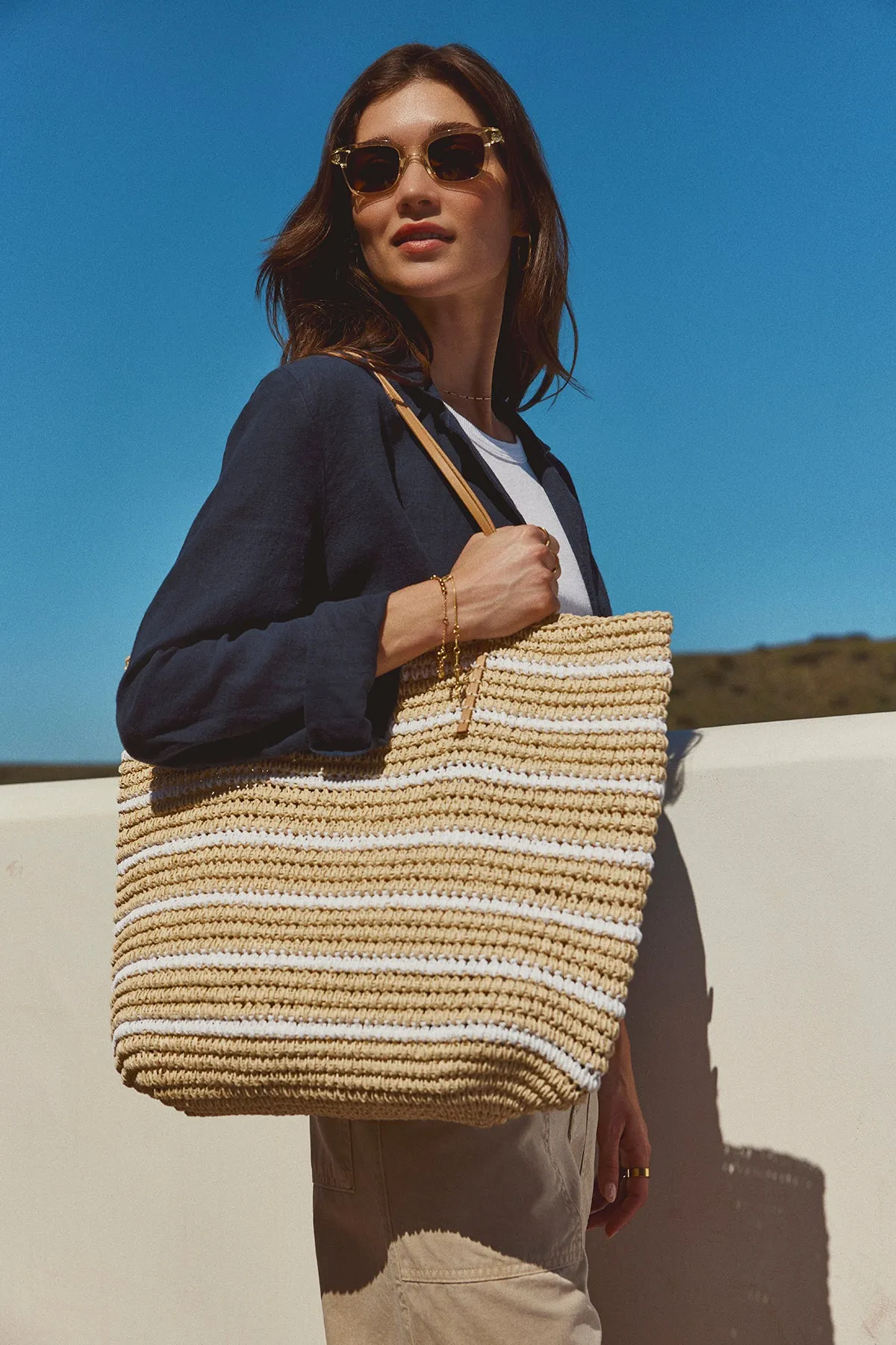 STELLA STRIPE TOTE