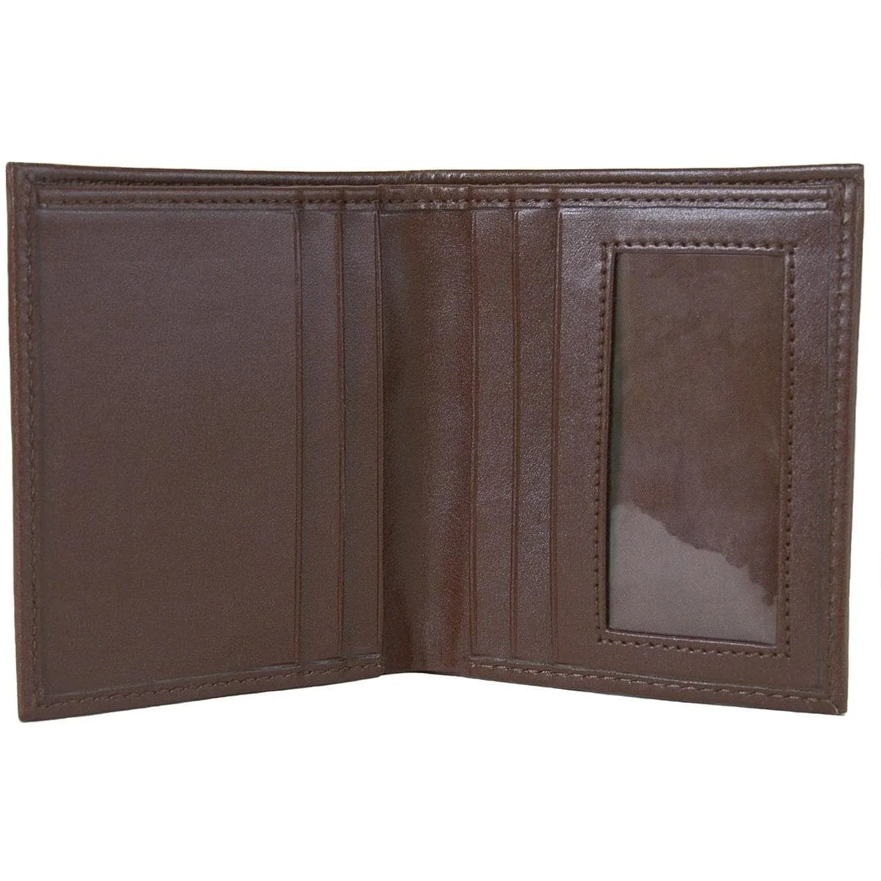 'The Lester' Bi-Fold Vegan Wallet by The Vegan Collection - Brown