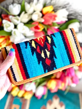 The Mandan Wool Navajo Wallet