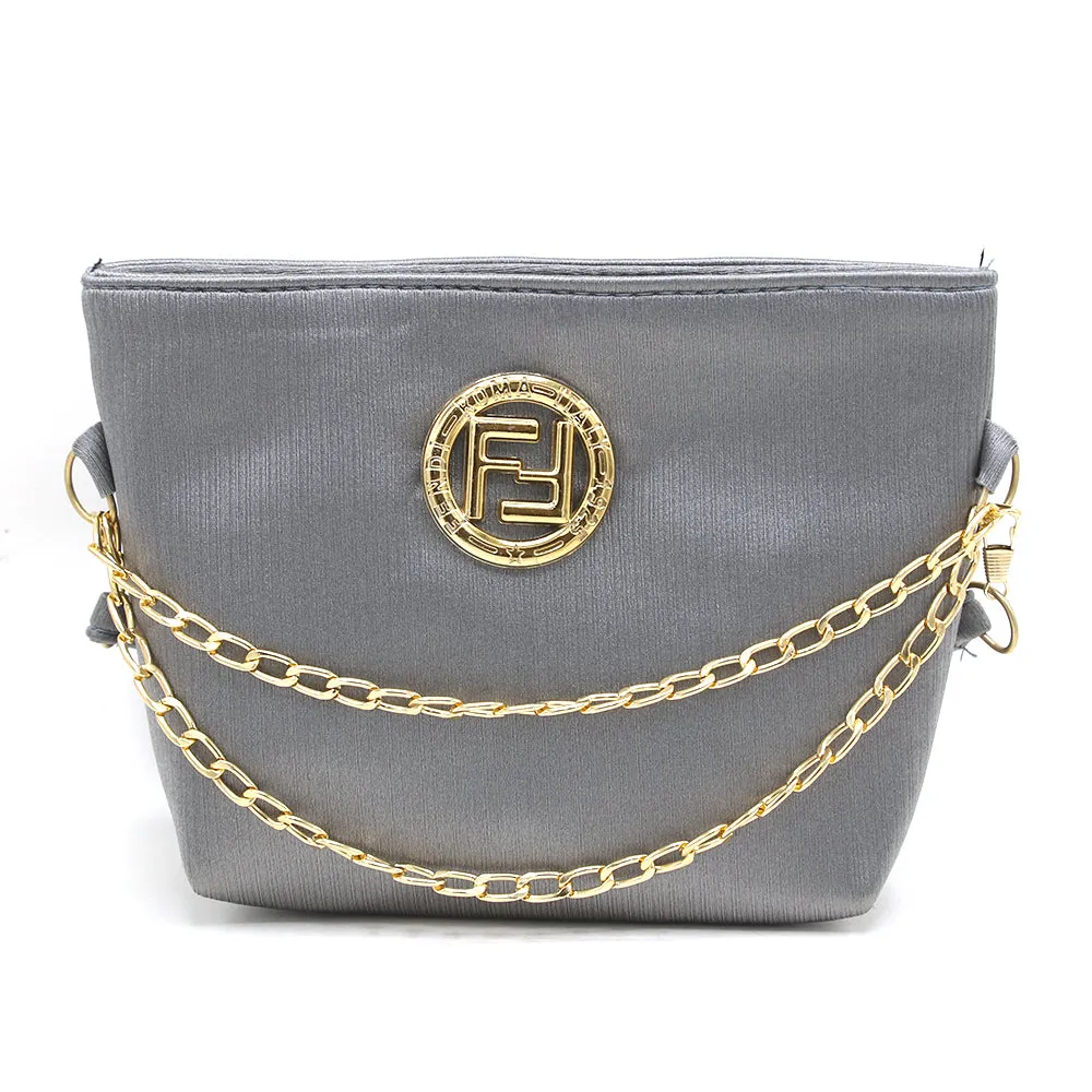 Women's Shoulder Bag - Grey